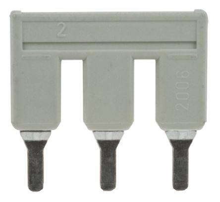 WAGO TOPJOB S, 2006 Series Jumper Bar for Use with 2006 Series Terminal Blocks, 41A