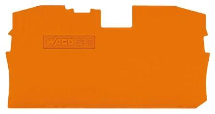 WAGO TOPJOB S, 2010 Series End and Intermediate Plate for Use with 2010 Series Terminal Blocks