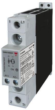 Carlo Gavazzi Solid State Relay, 25.5 A Load, Panel Mount, 600 V ac Load, 190 V dc, 275 V ac Control, RGC1A60A20KKE