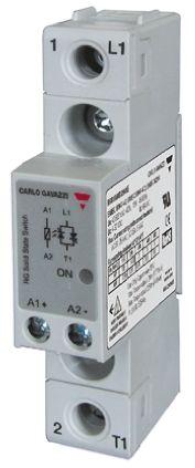 Carlo Gavazzi Solid State Relay, 50 A Load, Panel Mount, 600 V ac Load, 32 V dc Control, RGS1A60D50KKE