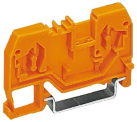 WAGO280-902 280 Series Feed Through Terminal Block, 2.5mm², Single-Level, Cage Clamp Termination