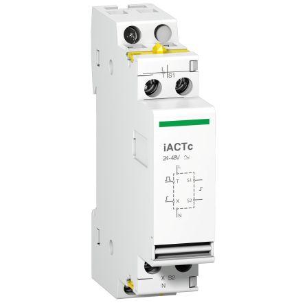 Schneider Electric Acti9 iCT iACT Contactor, 230 V ac Coil