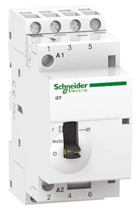 Schneider Electric Acti9 iCT iCT Contactor, 230 V ac Coil, 3 Pole, 25 A, 3NO