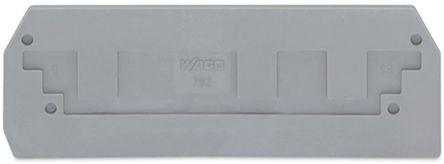 WAGO 282 Series End and Intermediate Plate for Use with 282 Series Terminal Blocks