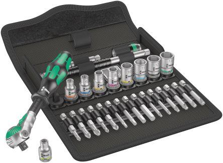 Zyklop SPEED Ratchet Socket 28pc Set 1/4