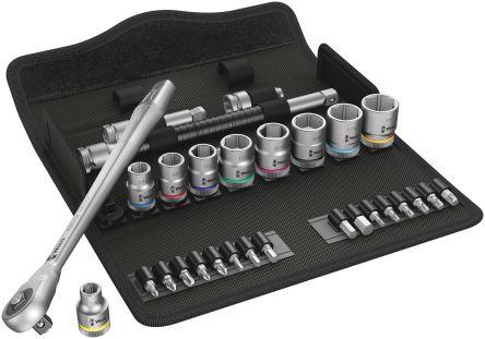 Zyklop PUSH Ratchet Socket 29pc Set 3/8