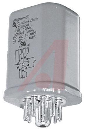 POWER RELAY, 3PDT, 10 A, 300 V, SOCKET