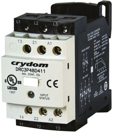 SOLID STATE CONTACTOR 3P 480V 7.6A 120V