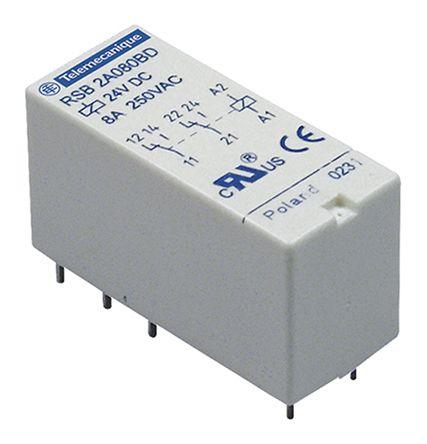 PLUG-IN RELAY,250V AC,12 AMP,RSB+OPTIONS