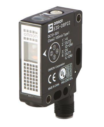 Photoelectric Sensor, 0.7m, PNP, M12