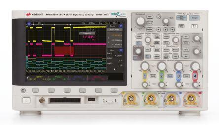 Keysight Technologies DSOX3034T Digital Bench Oscilloscope, 4 Analogue Channels, 350MHz, 16 Digital Channels