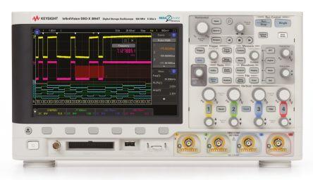 Keysight Technologies DSOX3054T Digital Bench Oscilloscope, 4 Analogue Channels, 500MHz, 16 Digital Channels