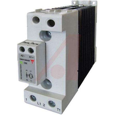 Carlo Gavazzi RGC Series Solid State Relay, 25.5 A Load, DIN Rail Mount, 240 V ac Load, 32 V dc Control, RGC1A23D20KGU