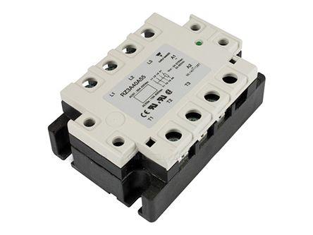 Carlo Gavazzi RZ Series Solid State Relay, 55 A Load, Panel Mount, 440 V ac Load, 50 V dc, 275 V ac Control, RZ3A40A55