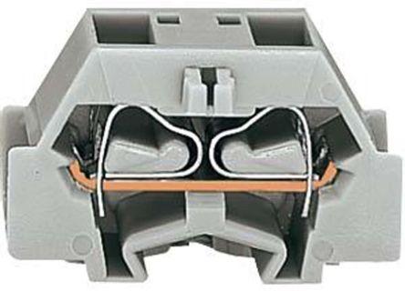 WAGO261-331 261 Series Modular Terminal Block, 2.5mm², Single-Level, Cage Clamp Termination