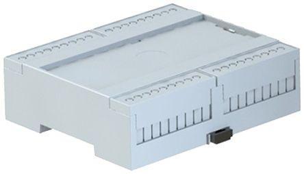 CAMDENBOSS Solid Top Enclosure Type CDIB Series, 106.2 x 90 x 31.9mm, Polycarbonate DIN Rail Enclosure Kit