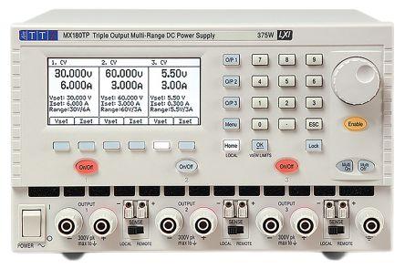 Aim-TTi MX180TP Digital Bench Power Supply, 0 → 15V, 0 → 3A, 3-Output, 378W