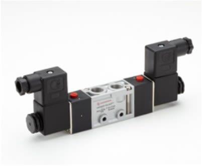 RS PRO Pneumatic Solenoid Valve - Solenoid/Solenoid G 1/4 V51 Series 24V dc