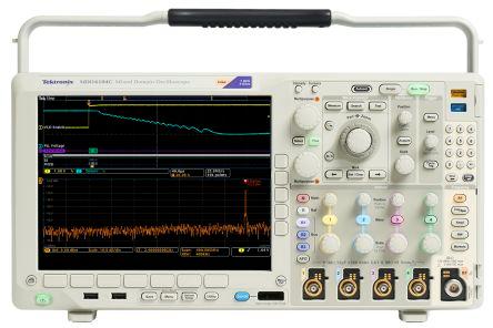 Tektronix MDO4104 Digital Portable Oscilloscope, 4 Analogue Channels, 1GHz, 16 Digital Channels - UKAS Calibrated