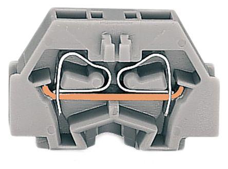 WAGO260-311 260 Series Modular Terminal Block, 1.5mm², Single-Level, Cage Clamp Termination