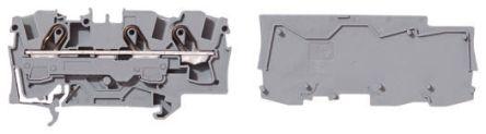 WAGO TOPJOB S, 2006 Series End and Intermediate Plate for Use with 2006 Series Terminal Blocks