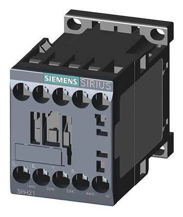 Siemens SIRIUS Innovation 3RH2 Contactor, 10 A, 400 Vac Control, 2NO + 2NC