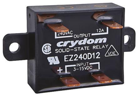 Sensata/Crydom EZ Series Solid State Relay, 18 A Load, Panel Mount, 280 V rms Load, 32 V dc Control, EZE480D18