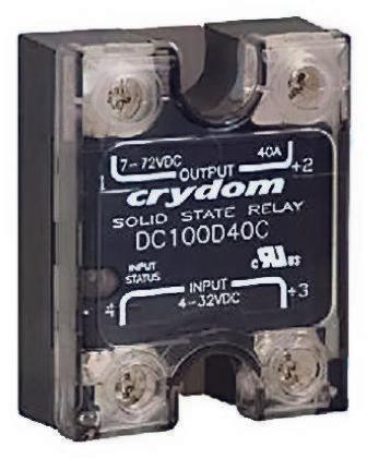 Sensata/Crydom Solid State Relay, 10 A Load, Surface Mount, 72 V dc Load, 32 V dc Control, DC100D10C