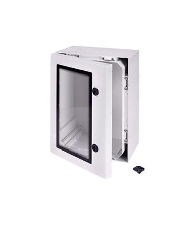 Fibox ARCA Series Polycarbonate Wall Box, IP66, Viewing Window, 400 mm x 300 mm x 150mm