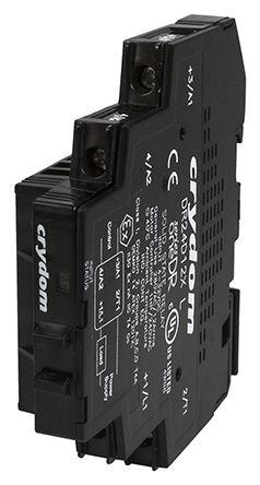 Sensata/Crydom DR Series Solid State Interface Relay, 32 V dc Control, 12 A dc Load, DIN Rail Mount, DR06D12X