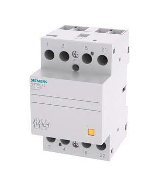 Siemens SENTRON 5TT Contactor, 24 V ac/dc Coil, 4 Pole, 40 A, 3NO + 1NC