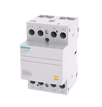 Siemens SENTRON 5TT Contactor, 220 V ac/dc Coil, 4 Pole, 40 A, 4NC