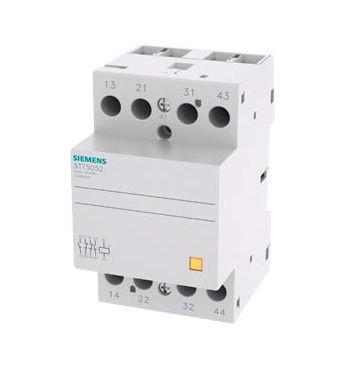 Siemens SENTRON 5TT Contactor, 24 V ac/dc Coil, 4 Pole, 63 A, 2NO + 2NC