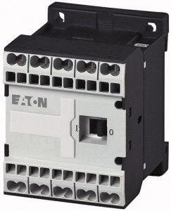 Eaton Contactor, 24 V dc Coil, 3 Pole, 9 A, 4 kW, 3NO