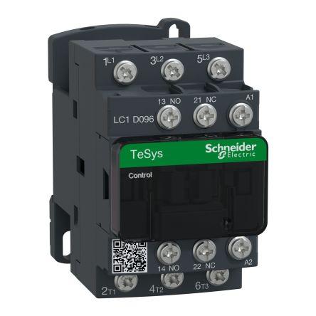 Schneider Electric TeSys D LC1D Contactor, 220 V ac Coil, 3 Pole, 25 A, 5.5 kW, 3NO