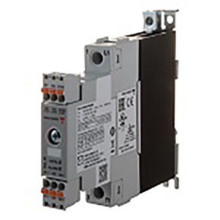 Carlo Gavazzi RG..M Series Solid State Relay, 20 A Load, DIN Rail Mount, 265 V ac Load, 32 V dc Control, RGC1A23D15KEM