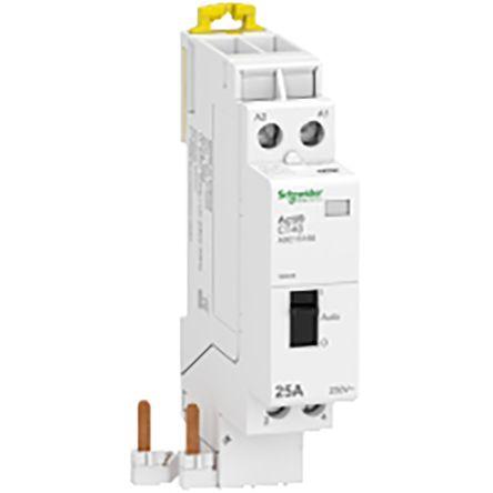 Schneider Electric Acti9 iDT40 Acti9 iDT40 CT Contactor, 230 V ac Coil, 2 Pole, 25 A, 2NO