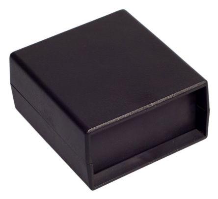 RS PRO Black ABS Enclosure, IP40, IK05, 74 x 68 x 36mm