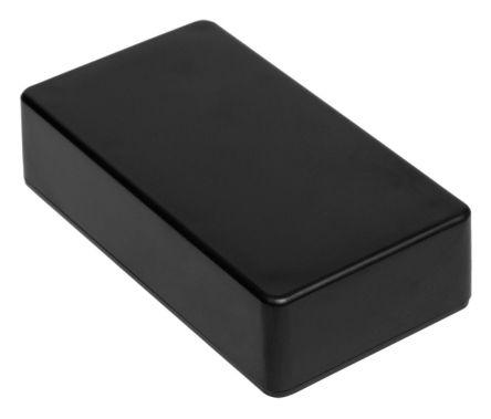 RS PRO Black ABS Enclosure, IP54, IK06, 109 x 59.5 x 28mm