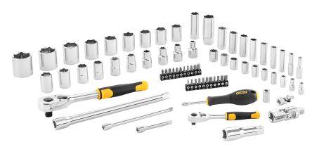 1/4" + 1/2" SOCKET SET - 72 PCS