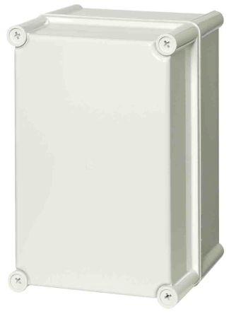 Fibox Grey ABS Enclosure, IP66, IP67, IK08, Grey Lid, 278 x 188 x 130mm