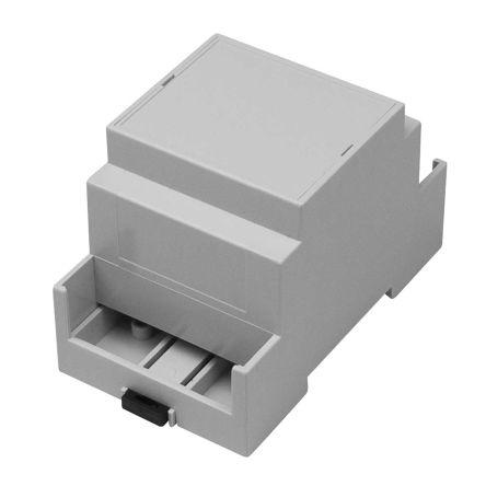 RS PRO Extended Walls Sides, Open Top Enclosure Type, 53.4 x 90 x 58mm, Polycarbonate DIN Rail Enclosure Kit