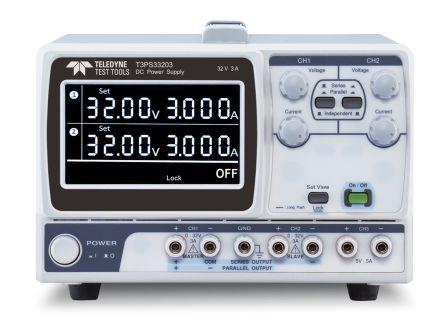 Teledyne LeCroy T3PS33203 Bench Power Supply, 217W, 3 Output, 0 - 32V, 0 - 3A