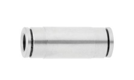 Norgren PNEUFIT Series Straight Tube-to-Tube Adaptor, Push In 4 mm to Push In 4 mm, Tube-to-Tube Connection Style