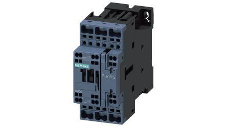 Siemens SIRIUS Contactor, 3 Pole, 5.5 kW, 1NO + 1NC