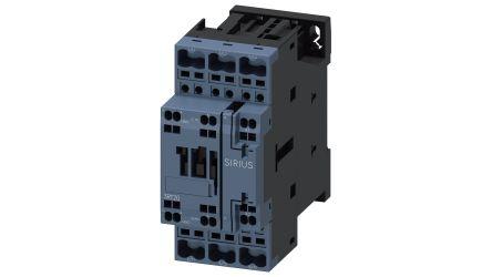 Siemens SIRIUS Contactor, 3 Pole, 7.5 kW, 1NO + 1NC