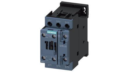 Siemens SIRIUS Contactor, 3 Pole, 15 kW, 1NO + 1NC