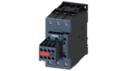 Siemens SIRIUS Contactor, 3 Pole, 22 kW, 2NO + 2NC