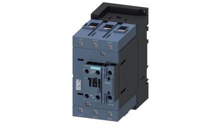 Siemens SIRIUS Contactor, 3 Pole, 37 kW, 1NO + 1NC