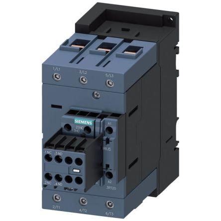 Siemens SIRIUS Contactor, 3 Pole, 55 kW, 2NO + 2NC